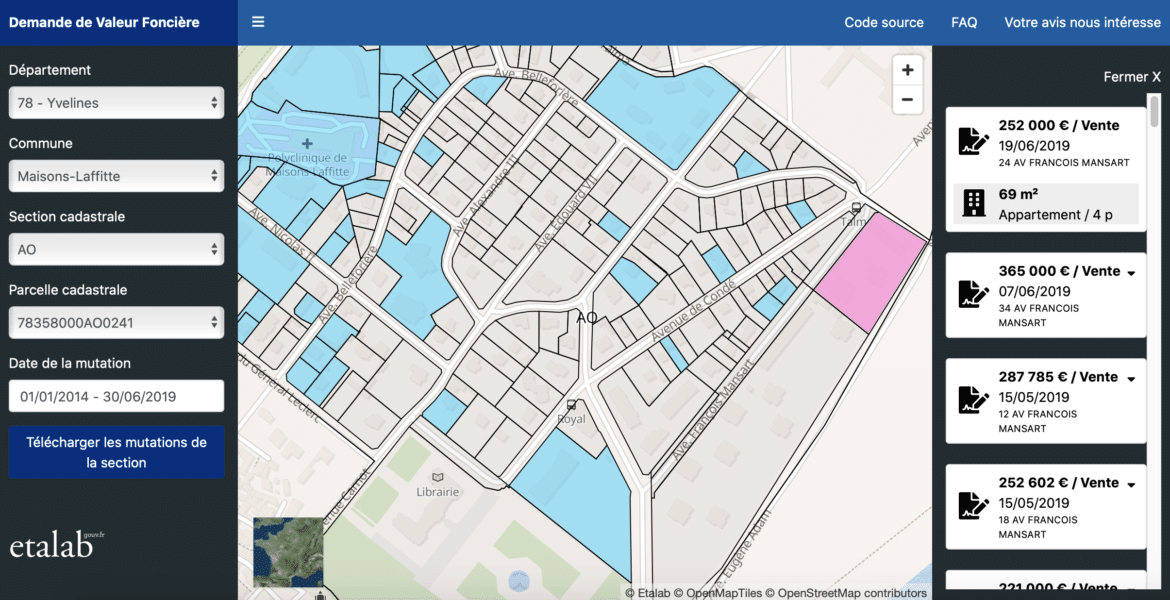 Demandes de valeurs foncières (DVF) : comment utiliser cette base de données immobilière ?
