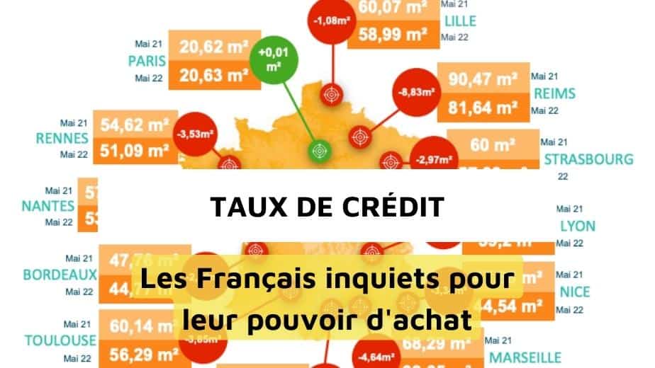 Impact de la remontée des taux de crédit immobilier sur les mensualités en 2023