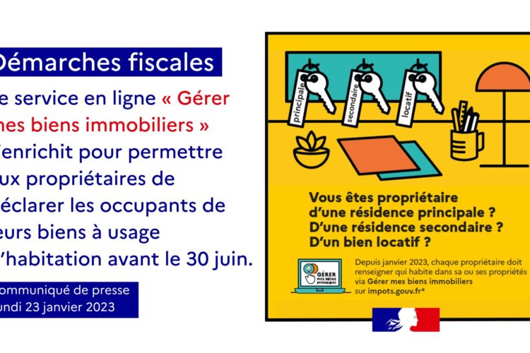 Nouvelle obligation déclarative pour les propriétaires de biens immobiliers