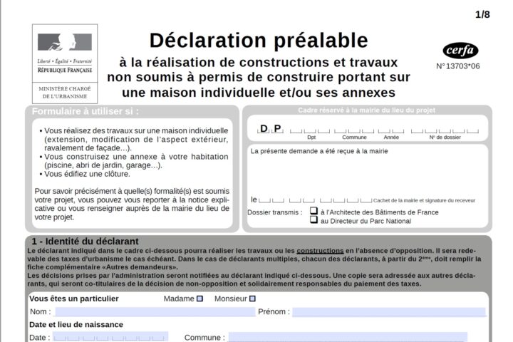 Tout ce qu'il faut savoir sur la déclaration préalable de travaux